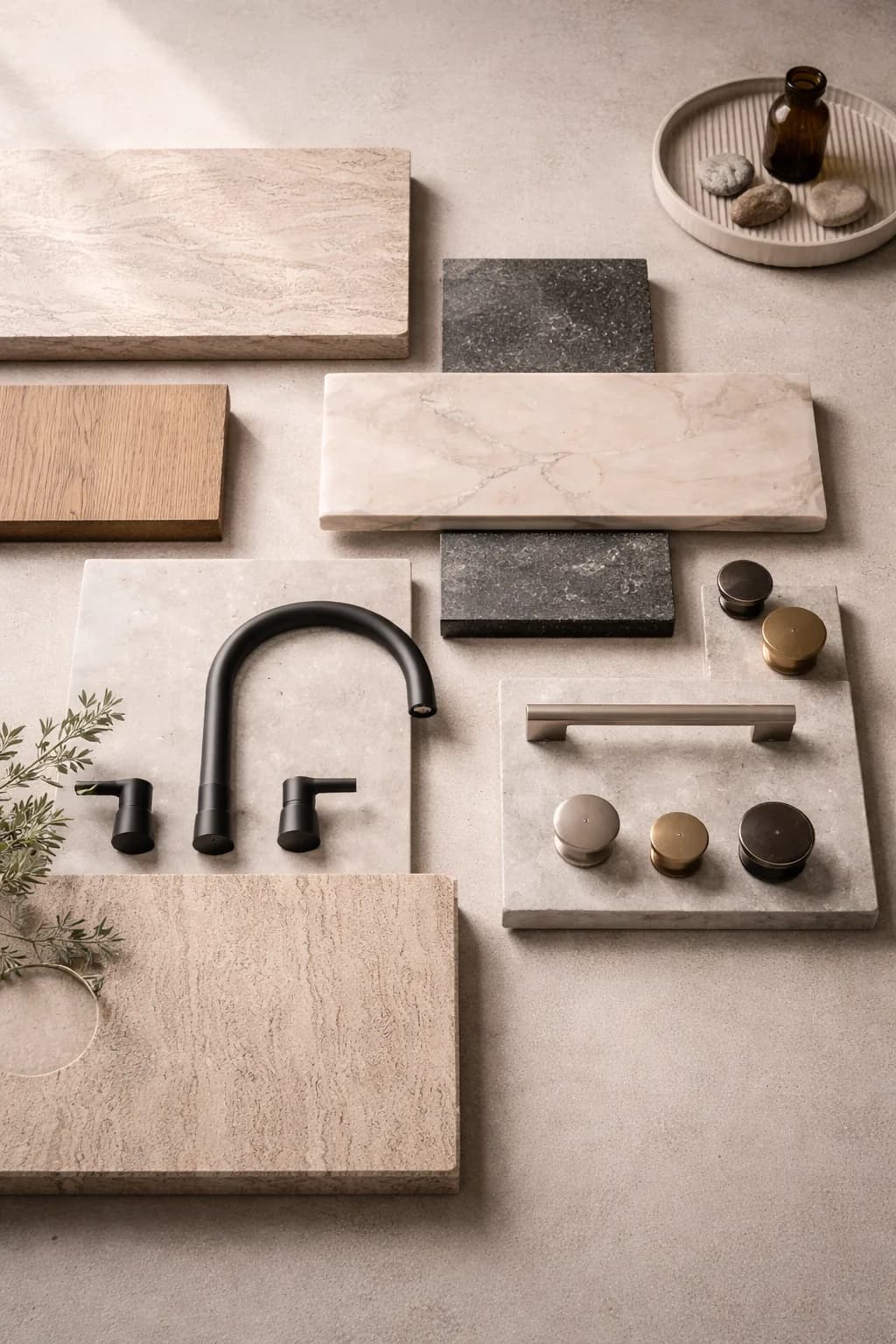 CVR Construction material selection studio in Victoria BC