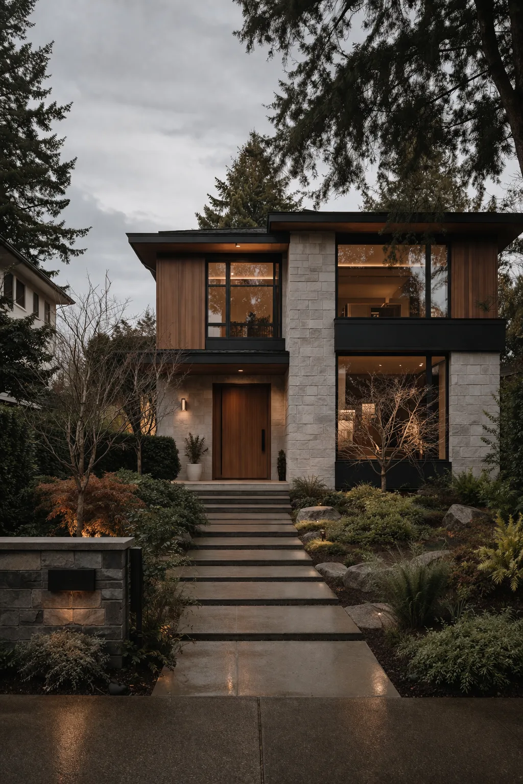 CVR Construction completed home on Vancouver Island