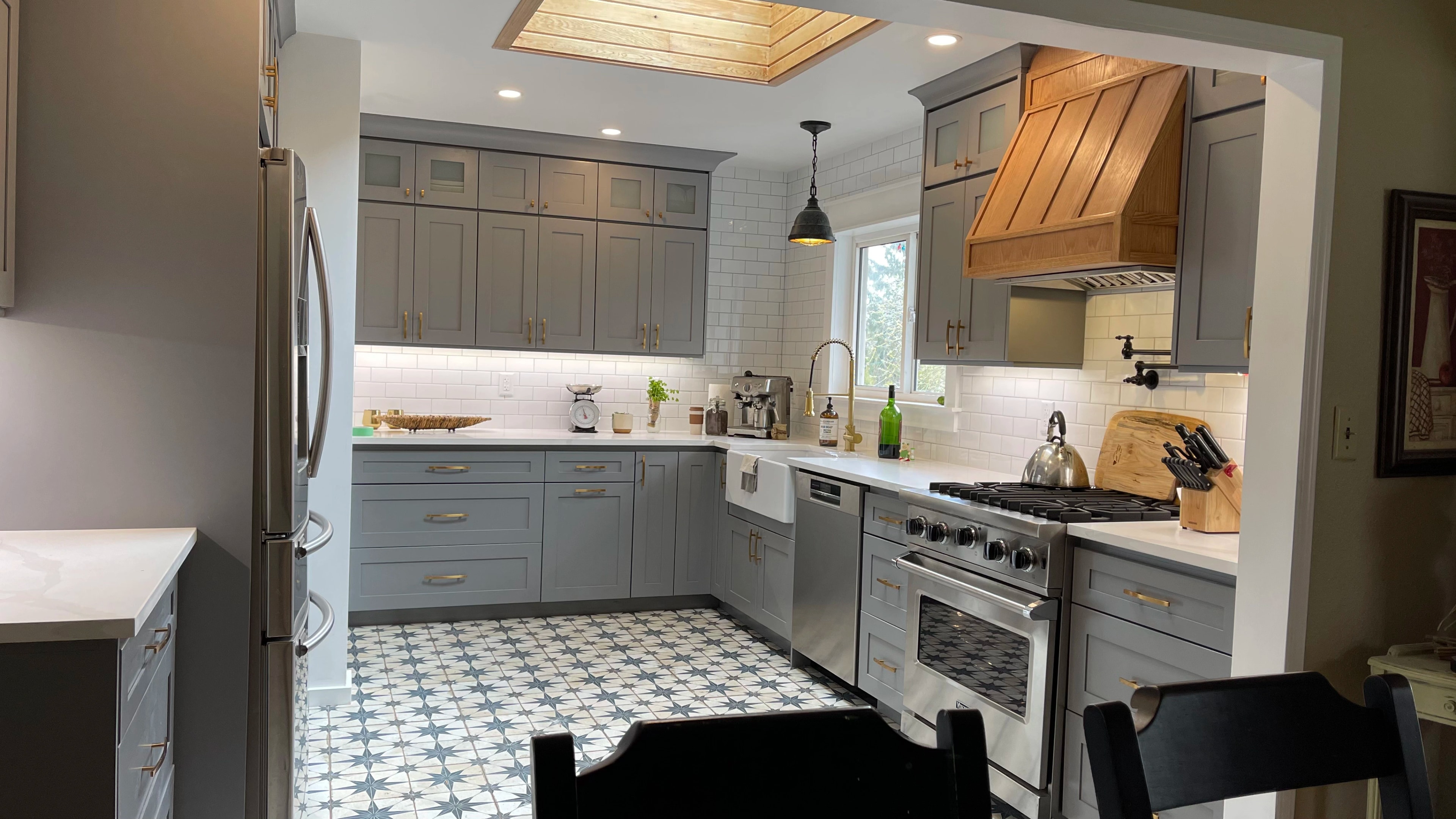 legacy wood kitchen by CVR Construction
